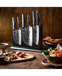Cuisine::pro 7-Piece Japanese Stainless-Steel Knife Set