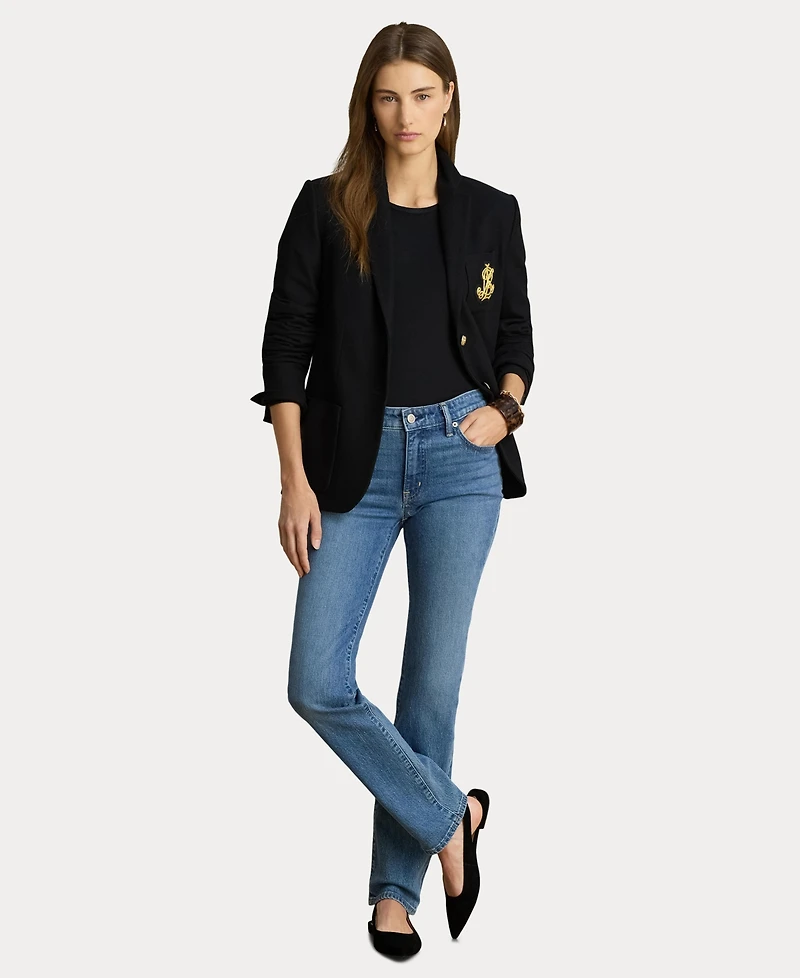 Lauren Ralph Women's Mid-Rise Slim Straight Jeans