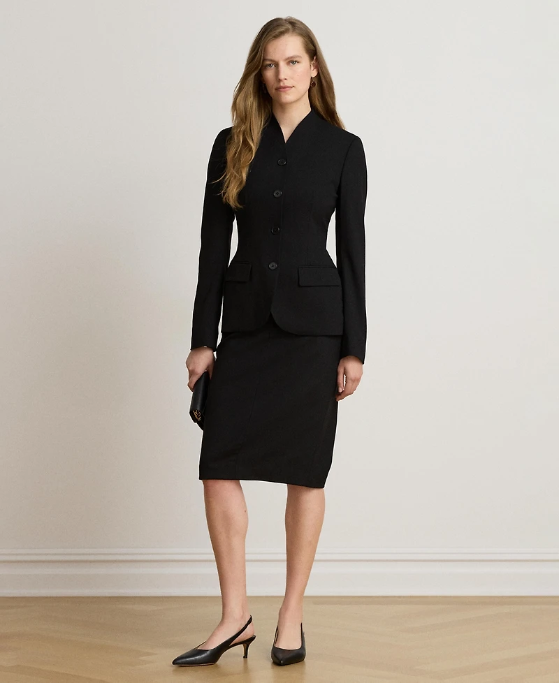 Lauren Ralph Women's Back Vent Pencil Skirt