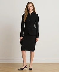 Lauren Ralph Women's Back Vent Pencil Skirt