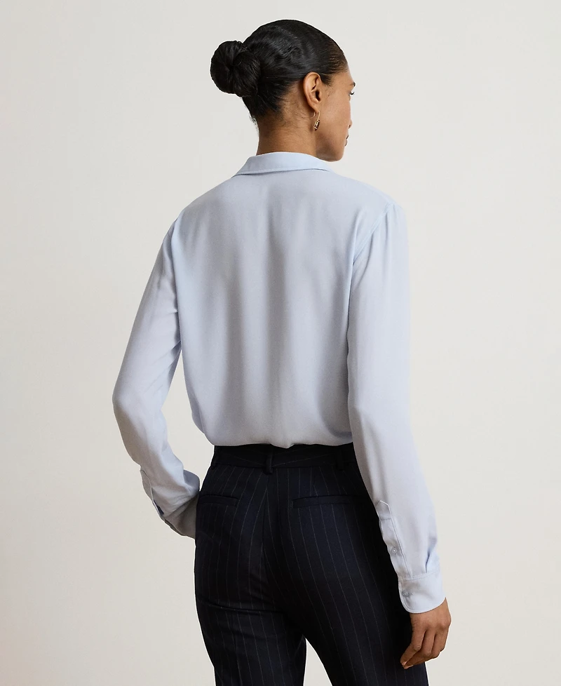 Lauren Ralph Women's Long-Sleeve Collared Shirt