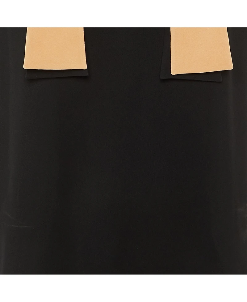Pre-Owned Chloe Women's Crepe Neck Tie Detail Short Dress