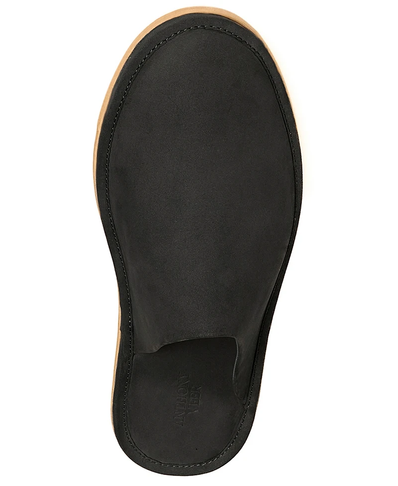 Anthony Veer Men's Palermo Nubuck Leather Slippers