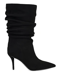 Nine West Women's Murto Ruched Pointed Toe Dress Boots