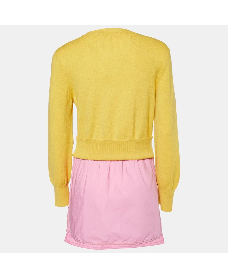 Pre-Owned Marni Women's Knit and Cotton Layered Sweater
