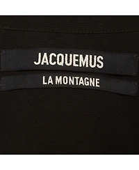 Pre-Owned Jacquemus Women's Crepe Twisted Shirt Dress