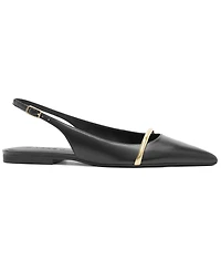 Arezzo Women's Margaret Buckle Ballet Flats