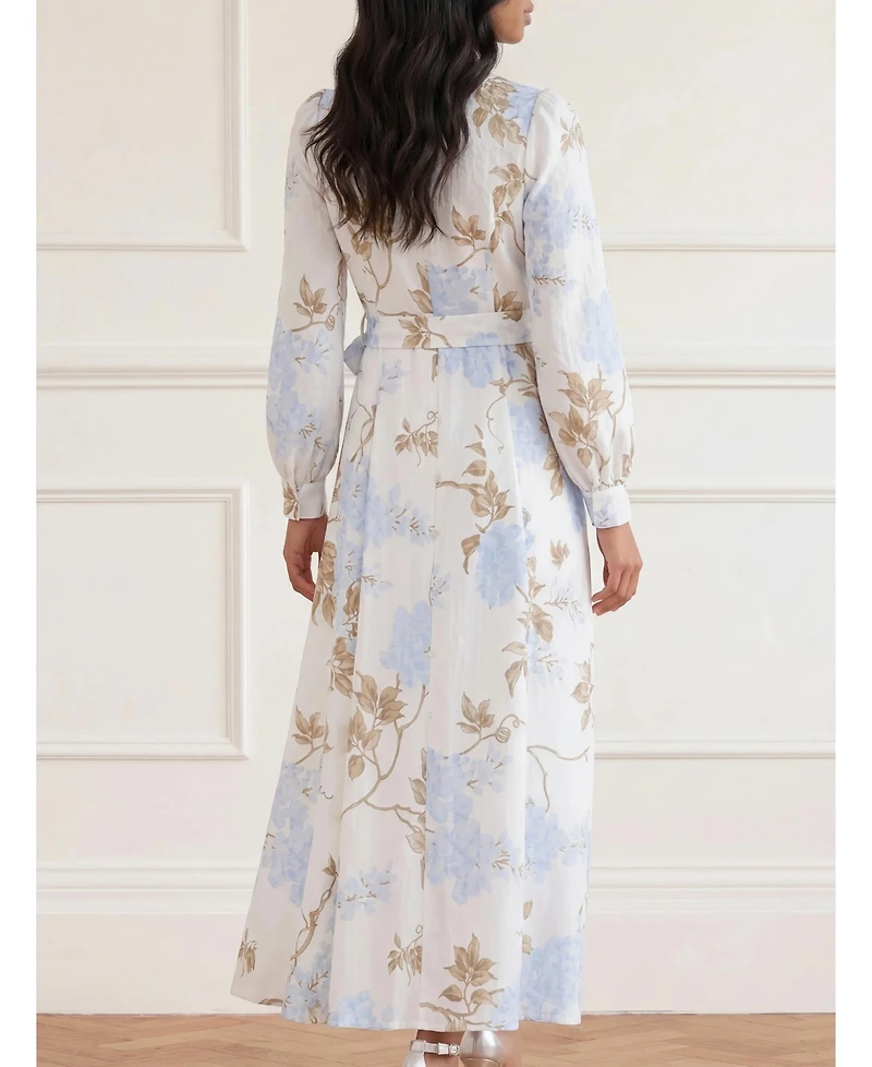 Needle & Thread Women's Wisteria Jacquard Shirt Dress