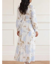 Needle & Thread Women's Wisteria Jacquard Shirt Dress