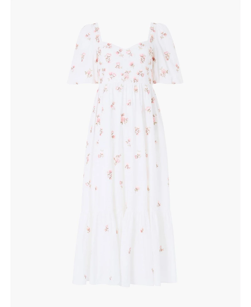 Needle & Thread Women's Flora Ditsy Cotton Ankle Gown