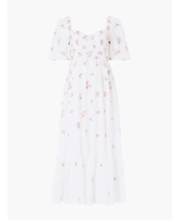 Needle & Thread Women's Flora Ditsy Cotton Ankle Gown