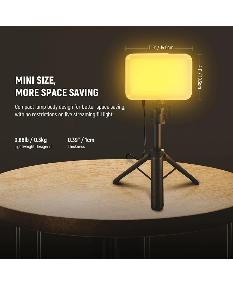 Neewer BP66 2-Light Usb-Powered Led Video Light Kit