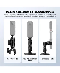Neewer CA175 Camera Mounting Accessory for select GoPro, Dji and Insta360 action cameras