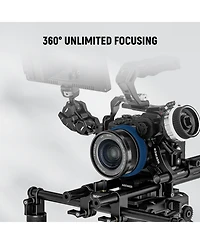 Neewer PG008 Seamless Focus Gear Ring, Compatible with Canon, Nikon and Sony