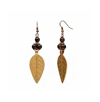 Kendi Amani Acacia Leaf Earrings
