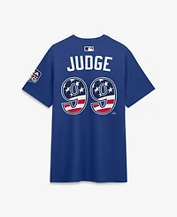 Nike Men's 2026 All-Star Game American League Aaron Judge Rush Blue Name & Number T-Shirt