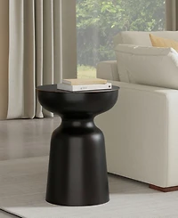 Simpli Home Toby 18" Metal Modern Accent Table