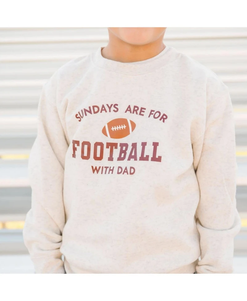 Sweet Wink Big Boys Sundays Are For Football Sweatshirt