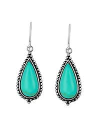 Macy's Turquoise Teardrop Earrings