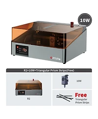 Ltmate Ortur R2 Enclosed 1.3W Laser Engraver,Smart Camera Positioning,WiFi App Control for Wood,Metal