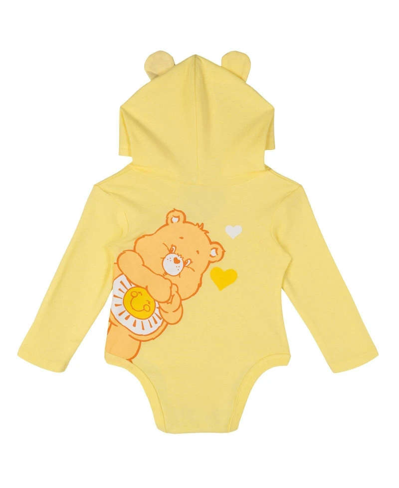 Care Bears Baby Girls ( new born to 24 M ) Cosplay Hooded Creepers