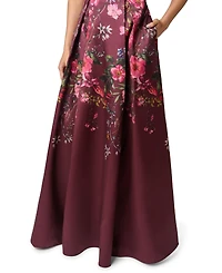 Adrianna Papell Women's Off-the-Shoulder Printed Dress