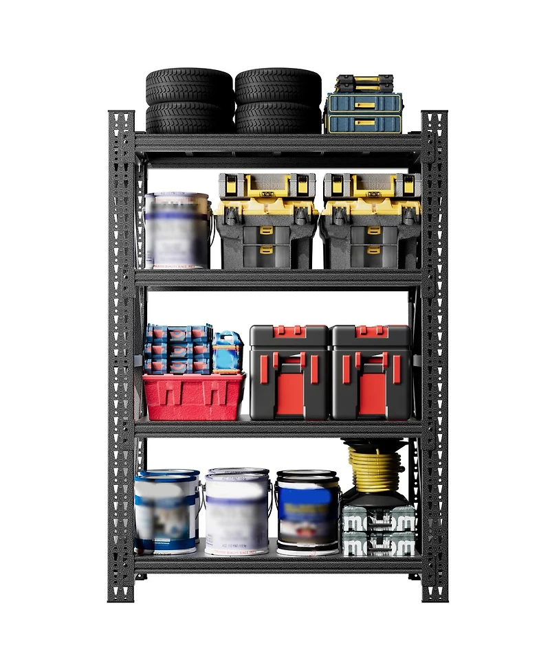 Streamdale Furniture Heavy Duty Adjustable Metal Garage Shelving Unit, 4000LBS Capacity