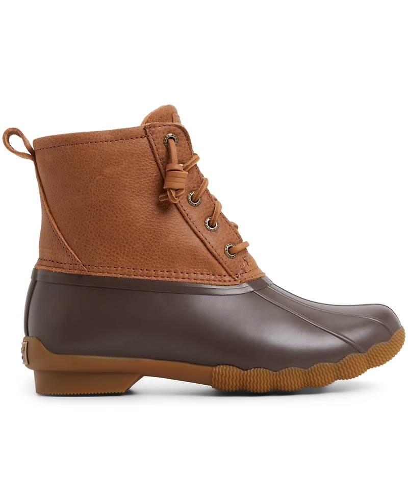 Sperry Women's Saltwater Lace-Up Duck Booties