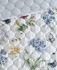 Lenox Butterfly Meadow 3-Piece Quilt Set, King