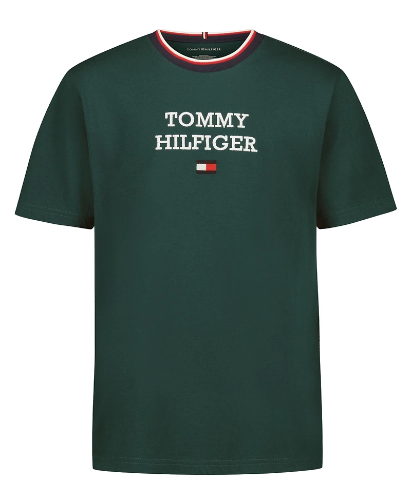 Tommy Hilfiger Boys' 8-20 Classic Lockup Short-Sleeve T-Shirt