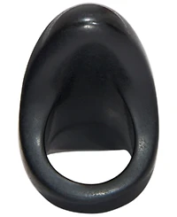 Donna Karan New York Black-Tone Dynamic Matte Resin Ring