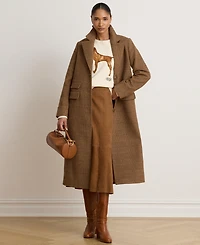 Lauren Ralph Women's Wool Reefer Coat