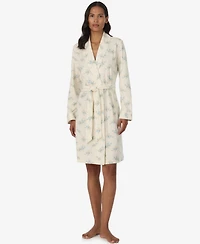 Lauren Ralph Women's Short Shawl Collar Robes