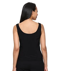 Alex Evenings Petite Jacquard Scoop Neck Tank Top and Jacket, 2-Piece Set