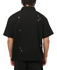 Saint Morta Men's Credo Linen Button Up Shirt