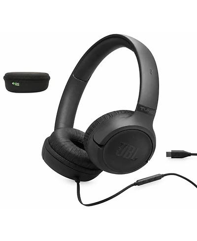 Jbl Tune 530C Usb-c Wired On-Ear Headphones with Case
