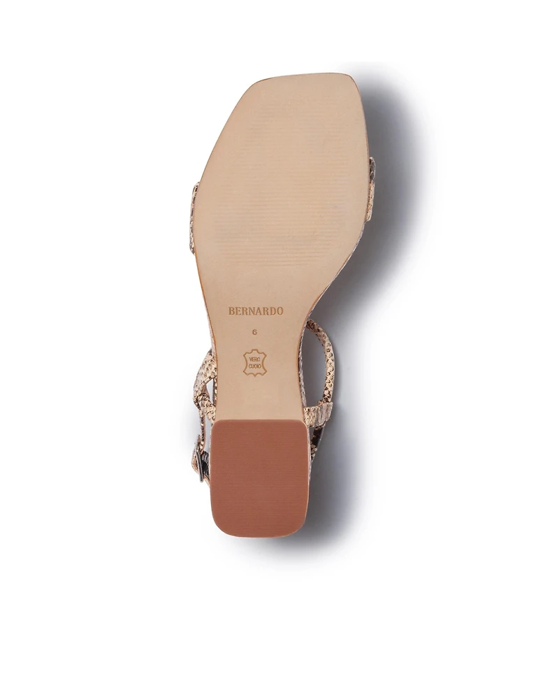 Bernardo Footwear Women's Josei Low Heel Sandal