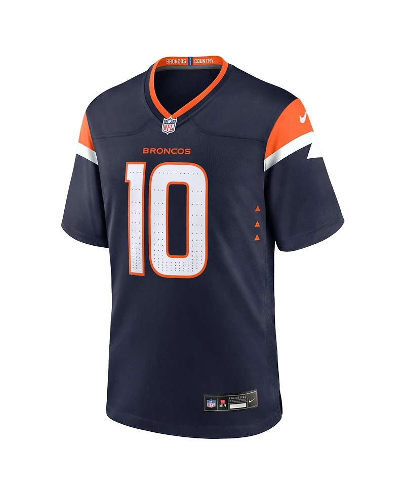 Nike Men's Bo Nix Navy Denver Broncos Alternate Game Jersey