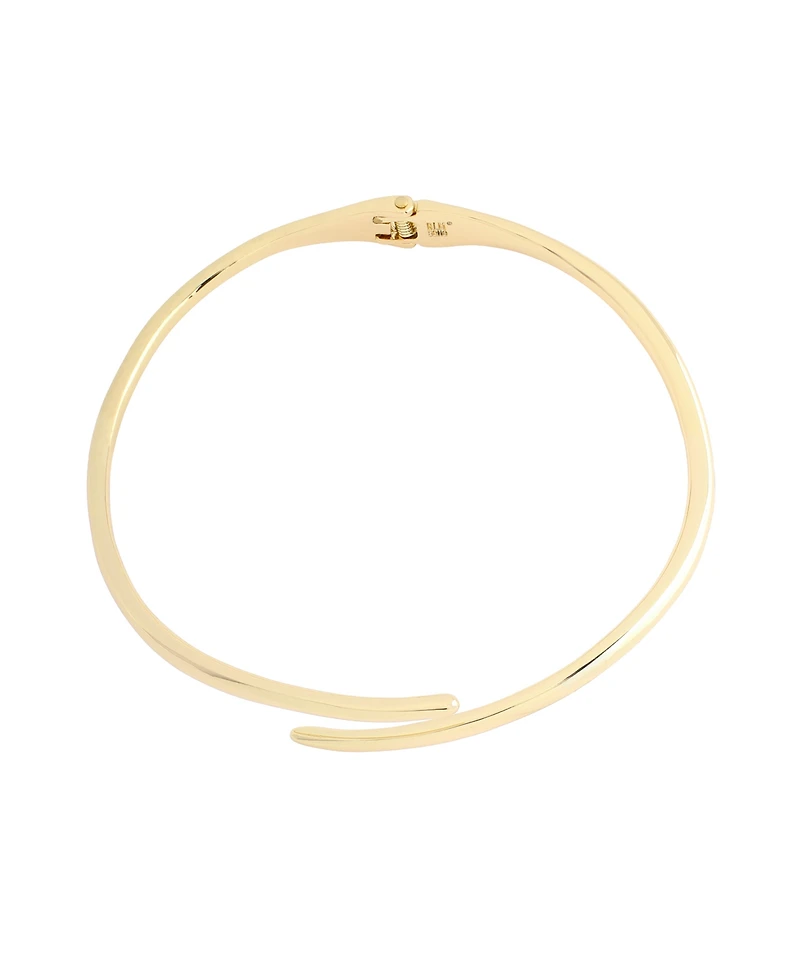 Robert Lee Morris Soho Gold Fluid Bypass Round Collar Necklace
