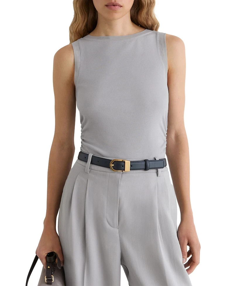 Reiss Women's Trinny Ruched Boat-Neck Vest