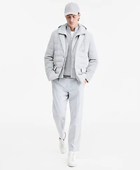 Alfani Men's Tech Stretch Single-Breasted Quilted Blazer, Macy's Exclusive