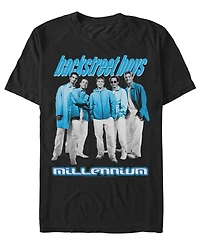 Fifth Sun Men's Backstreet Boys Blue Group T-Shirt