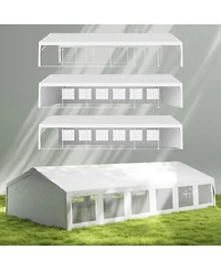 Outsunny 20' x 40' Heavy-duty Large Wedding Tent with Sidewalls,