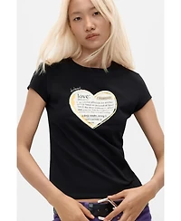 Desigual Women's Printed knit t-shirt