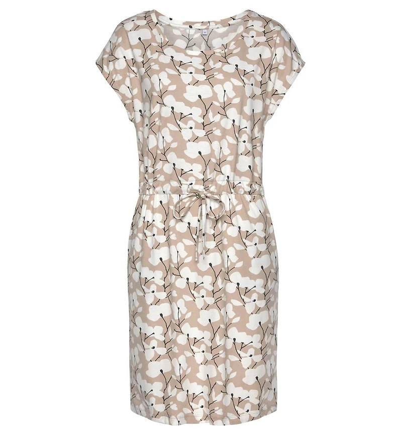 Lascana Women's Drawstring Casual Dress
