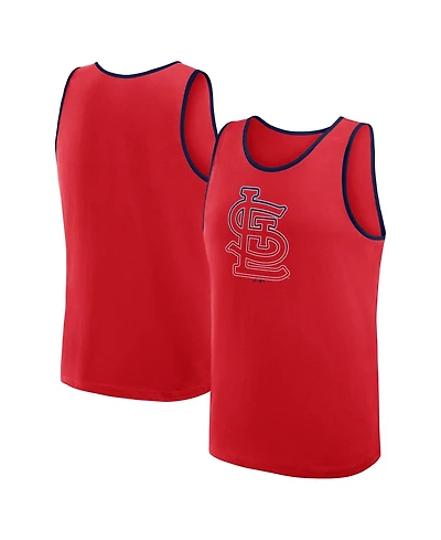 Logo Athletic Men's Red St. Louis Cardinals Unmatched Success Tank Top