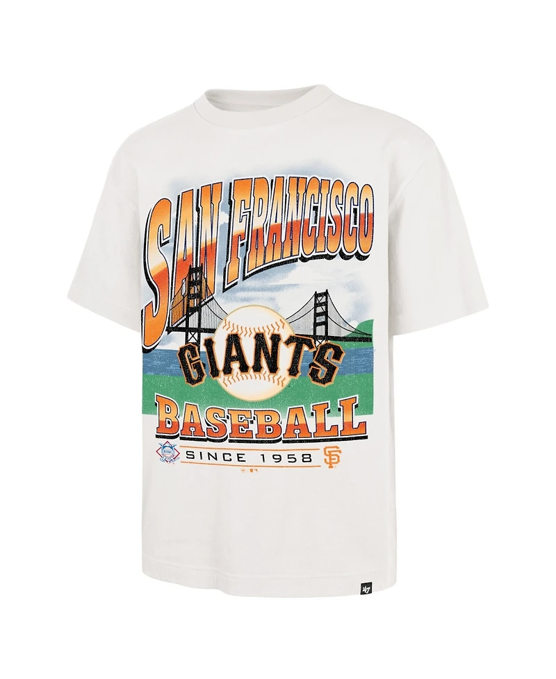 '47 Brand Men's White San Francisco Giants Regional Upland Foundation T-Shirt