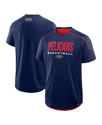 Fanatics Men's Navy New Orleans Pelicans Inbound Pass Play Practice T-Shirt