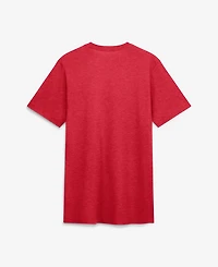 Nike Men's Heather Red St. Louis Cardinals Stacked Tri-Blend T-Shirt