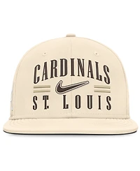 Nike Men's Natural St. Louis Cardinals True Dri-fit AeroBill Fitted Hat